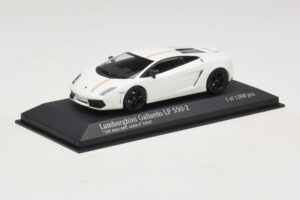 Lamborghini Gallardo LP550-2 Tricolore Alb Minichamps 1:43 400103801 Metal - imaginea 2 din 5