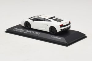 Lamborghini Gallardo LP550-2 Tricolore Alb Minichamps 1:43 400103801 Metal - imaginea 3 din 5