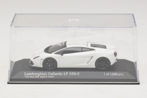Lamborghini Gallardo LP550-2 Tricolore Alb Minichamps 1:43 400103801 Metal - imaginea 4 din 5