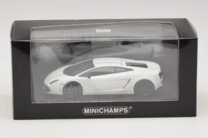 Lamborghini Gallardo LP550-2 Tricolore Alb Minichamps 1:43 400103801 Metal - imaginea 5 din 5