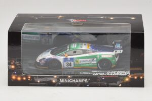Lamborghini Gallardo LP600 GT3 #34 Reiter Engineering H-J. Stuck 24 Hours of Nurburgring 2011 Minichamps 1:43 437111284 Metal - imaginea 5 din 5