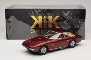 Lamborghini Islero S Roșu Metalizat KK-Scale 1:18 KKDC181582 Metal - imaginea 6 din 6