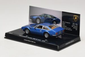 Lamborghini Jarama 400 GTS Albastru Minichamps 1:43 436103400 Metal - imaginea 3 din 5