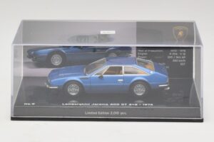 Lamborghini Jarama 400 GTS Albastru Minichamps 1:43 436103400 Metal - imaginea 4 din 5