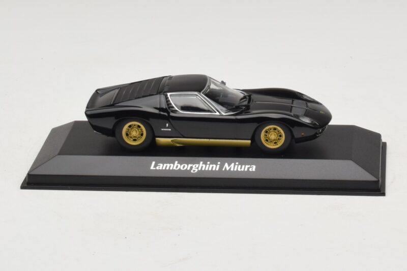 Lamborghini Miura P400 Negru Maxichamps 1:43 940103000 Metal