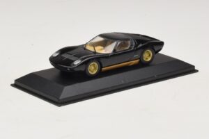 Lamborghini Miura P400 Negru Minichamps 1:43 430103004 Metal - imaginea 2 din 5