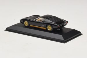 Lamborghini Miura P400 Negru Minichamps 1:43 430103004 Metal - imaginea 3 din 5