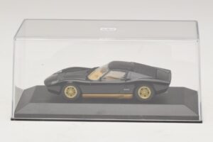 Lamborghini Miura P400 Negru Minichamps 1:43 430103004 Metal - imaginea 4 din 5