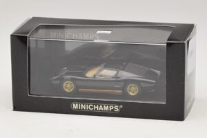 Lamborghini Miura P400 Negru Minichamps 1:43 430103004 Metal - imaginea 5 din 5