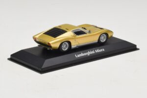Lamborghini Miura P400 Auriu Maxichamps 1:43 940103002 Metal - imaginea 2 din 5