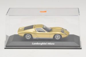 Lamborghini Miura P400 Auriu Maxichamps 1:43 940103002 Metal - imaginea 4 din 5
