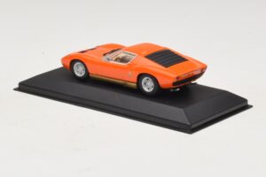 Lamborghini Miura P400 Portocaliu Minichamps 1:43 430103002 Metal - imaginea 3 din 5