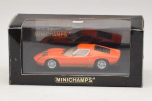 Lamborghini Miura P400 Portocaliu Minichamps 1:43 430103002 Metal - imaginea 5 din 5