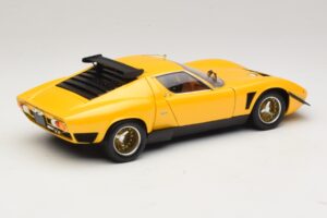 Lamborghini Miura SVR Galben & Negru Kyosho 1:18 08319GY Metal - imaginea 3 din 8