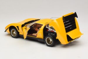 Lamborghini Miura SVR Galben & Negru Kyosho 1:18 08319GY Metal - imaginea 5 din 8