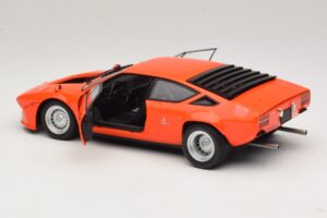 Lamborghini Urraco Rally Portocaliu Kyosho 1:18 08445P Metal - imaginea 5 din 8