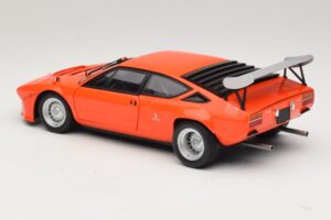 Lamborghini Urraco Rally Portocaliu Kyosho 1:18 08445P Metal - imaginea 7 din 8