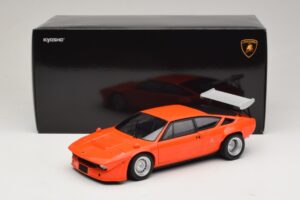 Lamborghini Urraco Rally Portocaliu Kyosho 1:18 08445P Metal - imaginea 8 din 8