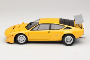 Lamborghini Urraco Rally Pearl Yellow Kyosho 1:18 08445GY Metal - imaginea 4 din 8