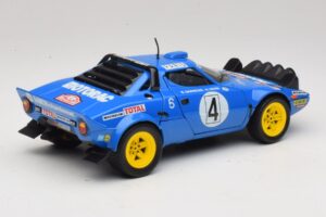 Lancia Stratos HF #4 B. Darniche / A. Mahe Rally Monte Carlo 1979 Solido 1:18 9019 Metal - imaginea 3 din 8