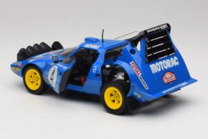 Lancia Stratos HF #4 B. Darniche / A. Mahe Rally Monte Carlo 1979 Solido 1:18 9019 Metal - imaginea 5 din 8
