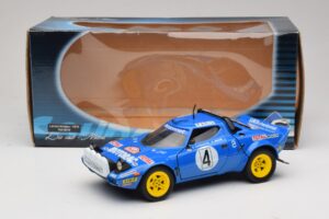 Lancia Stratos HF #4 B. Darniche / A. Mahe Rally Monte Carlo 1979 Solido 1:18 9019 Metal - imaginea 8 din 8