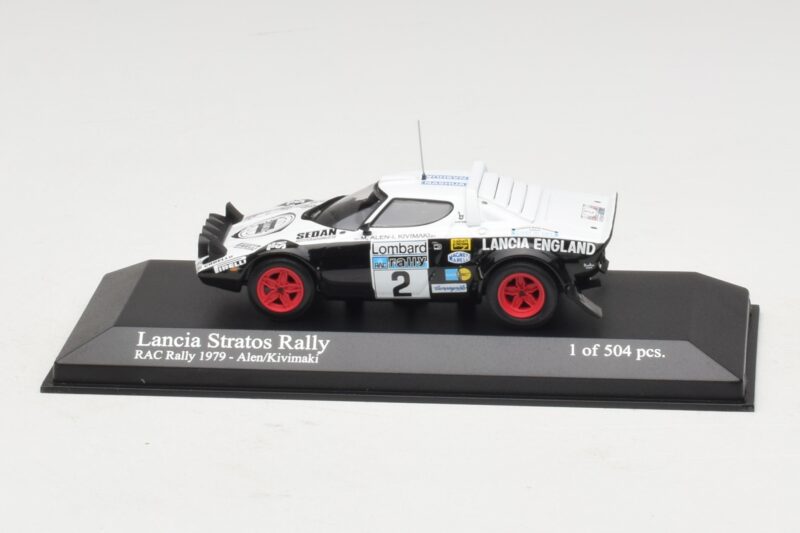 Lancia Stratos Rally #2 M. Alen / I. Kivimaki RAC Rally 1979 Minichamps 1:43 430791202 Metal