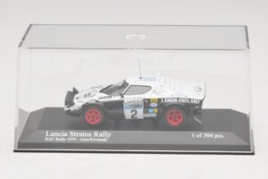 Lancia Stratos Rally #2 M. Alen / I. Kivimaki RAC Rally 1979 Minichamps 1:43 430791202 Metal - imaginea 4 din 5