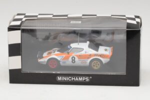 Lancia Stratos Rally #8 Livieratos / Manolis Acropolis Rally 1978 Minichamps 1:43 430781208 Metal - imaginea 5 din 5