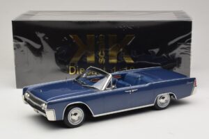 Lincoln Continental Convertible Albastru Metalizat The Lincoln Lawyer KK-Scale 1:18 KKDC181522 Metal - imaginea 7 din 7