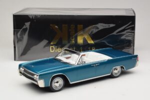 Lincoln Continental Convertible Turcoaz Metalizat KK-Scale 1:18 KKDC181524 Metal - imaginea 7 din 7