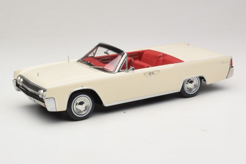 Lincoln Continental Convertible Alb John F. Kennedy KK-Scale 1:18 KKDC181523 Metal
