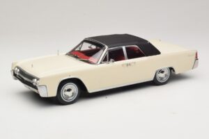 Lincoln Continental Convertible Alb John F. Kennedy KK-Scale 1:18 KKDC181523 Metal - imaginea 2 din 7