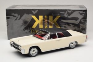 Lincoln Continental Convertible Alb John F. Kennedy KK-Scale 1:18 KKDC181523 Metal - imaginea 7 din 7