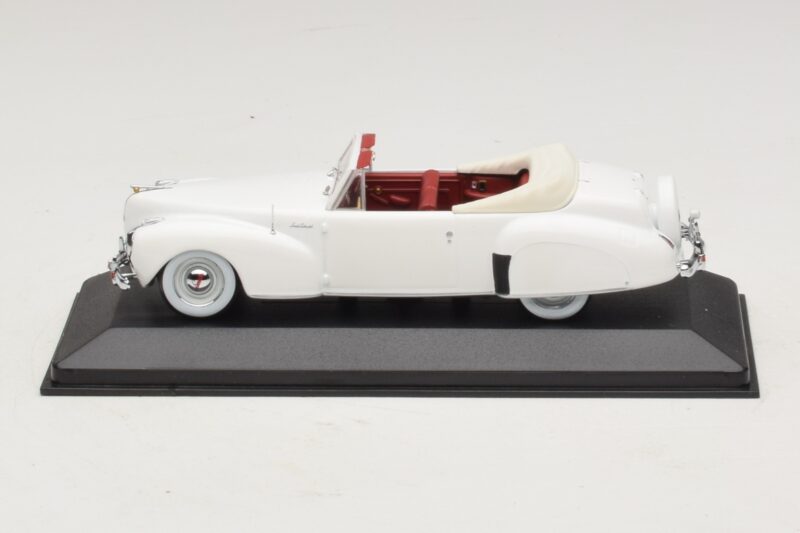 Lincoln Continental Cabriolet Alb Minichamps 1:43 400082501 Metal