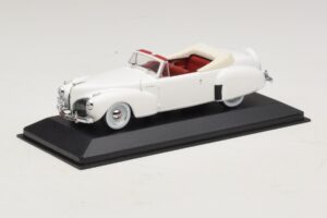 Lincoln Continental Cabriolet Alb Minichamps 1:43 400082501 Metal - imaginea 2 din 5