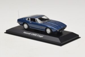 Maserati Ghibli Albastru Metalizat Maxichamps 1:43 940123321 Metal - imaginea 3 din 5