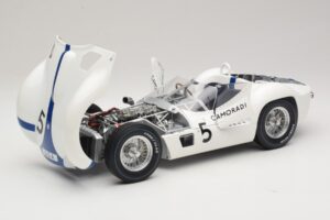 Maserati Tipo 61 #5 Camoradi S. Moss / D. Gurney 1000km Nurburgring Winner 1960 Minichamps 1:12 120601205 Metal - imaginea 2 din 8