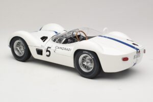 Maserati Tipo 61 #5 Camoradi S. Moss / D. Gurney 1000km Nurburgring Winner 1960 Minichamps 1:12 120601205 Metal - imaginea 7 din 8