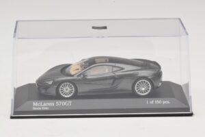 McLaren 570GT Storm Grey Minichamps 1:43 537154520 Metal - imaginea 4 din 5