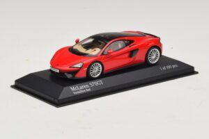 McLaren 570GT Vermillion Red Minichamps 1:43 537154522 Metal - imaginea 2 din 5