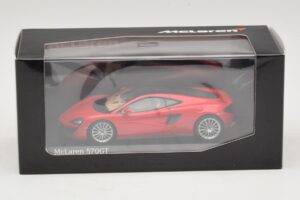 McLaren 570GT Vermillion Red Minichamps 1:43 537154522 Metal - imaginea 5 din 5