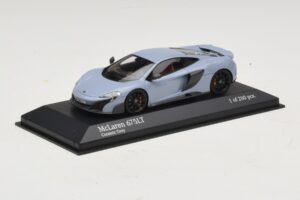 McLaren 675LT Ceramic Grey Minichamps 1:43 537154420 Metal - imaginea 2 din 5
