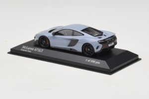 McLaren 675LT Ceramic Grey Minichamps 1:43 537154420 Metal - imaginea 3 din 5