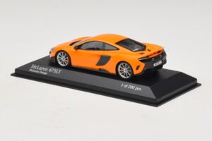 McLaren 675LT Portocaliu Minichamps 1:43 537154421 Metal - imaginea 3 din 5