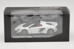 McLaren 675LT Spider Silica White Minichamps 1:43 537154432 Metal - imaginea 5 din 5