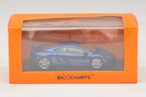 McLaren MP4-12C Blue Metallic Maxichamps 1:43 940133021 Metal - imaginea 5 din 5