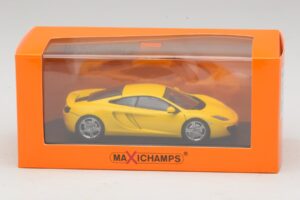 McLaren MP4-12C Galben Maxichamps 1:43 940133020 Metal - imaginea 5 din 5