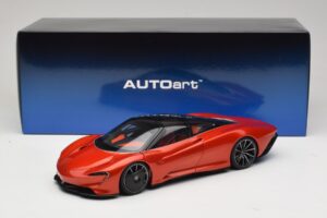 McLaren Speedtail Volcano Orange AUTOart 1:18 76088 Compozit - imaginea 8 din 8