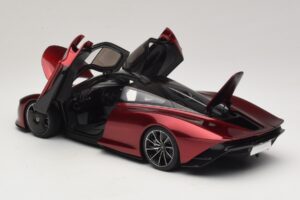 McLaren Speedtail Volcano Red AUTOart 1:18 76087 Compozit - imaginea 5 din 8